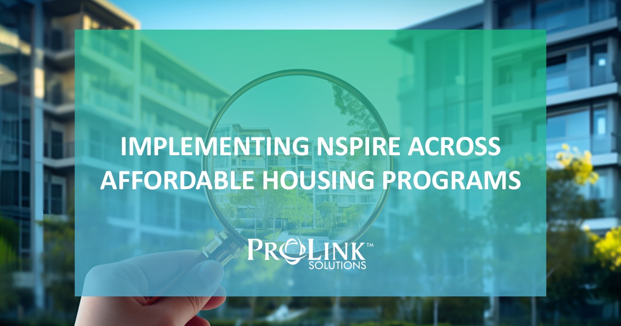 Implementing NSPIRE Across Affordable Housing Programs